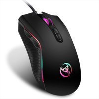 Qaohe A869 RGB Makrolu Kablolu Siyah Optik Gaming Mouse