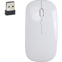 Hxsj M80 Sessiz Kablosuz Beyaz Optik Mouse