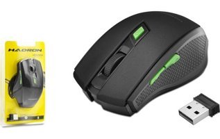 Hadron HDX3404 Makrolu Kablosuz Siyah Optik Mouse