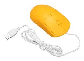 Winh Ergonomik Kablolu Sarı Optik Mouse