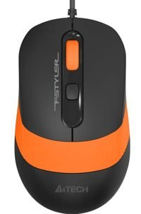 Jingyi Ergonomik Kablolu Turuncu Optik Mouse