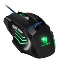 Generic M1 RGB Ergonomik Makrolu Kablolu Siyah Optik Gaming Mouse