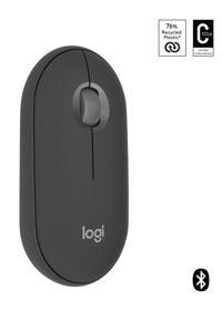 Logitech M350S Pebble Kablosuz Siyah Optik Mouse