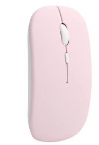 Generic Sessiz Kablosuz Pembe Optik Mouse