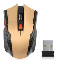 Clsslvvbn Makrolu Kablosuz Altın Optik Gaming Mouse