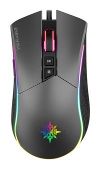 Inca IMG-GT19 RGB Makrolu Kablolu Gri Optik Gaming Mouse