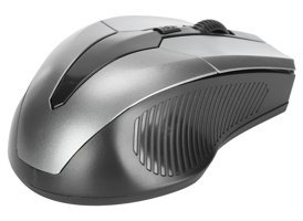 Haofy Ergonomik Kablosuz Gümüş Optik Mouse