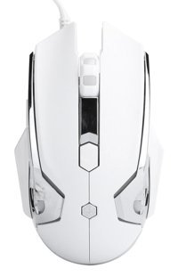 Goshyda Ergonomik Makrolu Kablolu Beyaz Optik Gaming Mouse