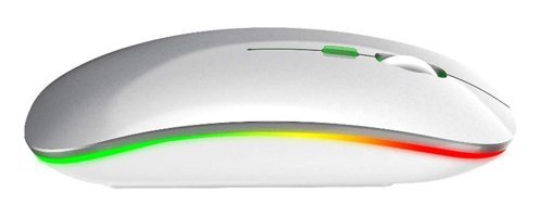 Lazmin112 RGB Kablosuz Gri Optik Mouse