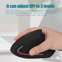 Akozon Tablet Uyumlu RGB Ergonomik Dikey Makrolu Kablosuz Siyah Optik Gaming Mouse