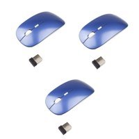 Gatuida Ergonomik Kablosuz Lacivert Optik 3 Adet Mouse