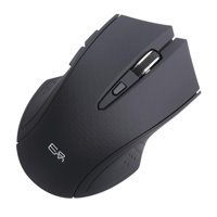 Gatuida Ergonomik Makrolu Kablosuz Siyah Optik Mouse