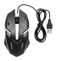 Qaohe CM-818 RGB Ergonomik Makrolu Kablolu Siyah Optik Gaming Mouse