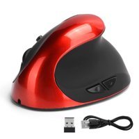 Ciciglow Ergonomik Dikey Makrolu Kablosuz Kırmızı Optik Gaming Mouse