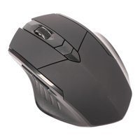 Bewinner Sessiz Ergonomik Makrolu Kablosuz Siyah Optik Mouse