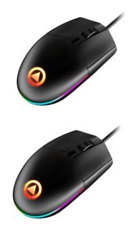 Gadpiparty RGB Kablolu Siyah Optik Mouse