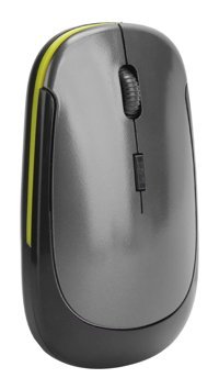 Ashata Sessiz Kablosuz Gri Optik Mouse