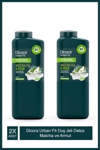 Dicora Urban Fit Detox Armut-Matcha Duş Jeli 2x400 ml