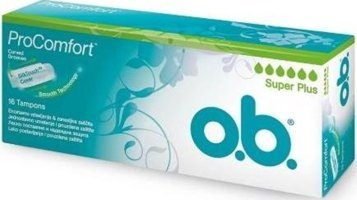 O.b. ProComfort Süper Plus Tampon 12x16'lı