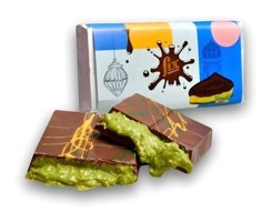 Fix Chocolate Antep Fıstığı Kadayıf Dolgulu Sütlü Dubai Çikolatası 200 gr