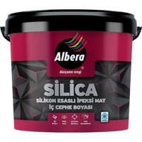 Albera Silica Su Bazlı İpeksi Mat İç Cephe Boyası 7.5 lt Kuşburnu