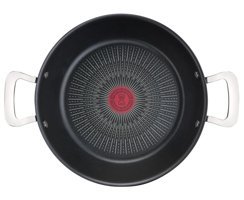 Tefal 2100119571 Cam Kapaklı Titanyum 28 cm Basık Tencere