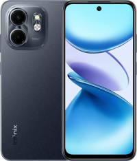 Infinix Smart 9 128 GB Hafıza 4 GB Ram 6.7 inç 13 MP Çift Hatlı IPS LCD Ekran Android Akıllı Cep Telefonu Siyah