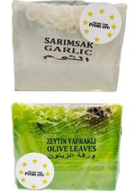 Monsieur Premiere Sarımsak-Zeytin Yapraklı Katı Sabun 2x120 gr