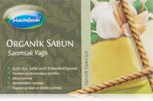 Mecitefendi Organik Sarımsak Katı Sabun 125 gr