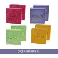 Woio Doğal Çiçek Katı Sabun 8x125 gr