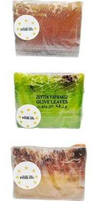 Monsieur Premiere Çikolata-Tarçın-Zeytin Yapraklı Yapraklı Katı Sabun 3x120 gr