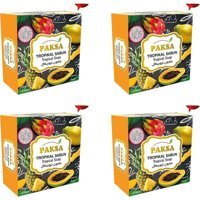 Paksa Doğal Tropikal Katı Sabun 4x125 gr