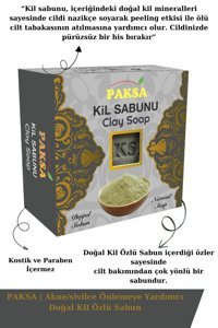 Paksa Doğal Kil Katı Sabun 2x125 gr