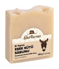 The Soap Factory Bitkisel Eşek Sütü Katı Sabun 100 gr