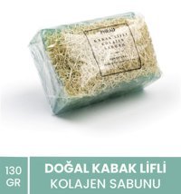 Phrau Doğal Kabak Lifli Kabak Lifli-Kolajen Katı Sabun 130 gr