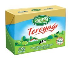 Sütaş Pastörize Folyo Tuzsuz Tereyağ 3x100 gr