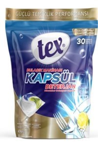 Tex Limon Tablet Bulaşık Makinesi Deterjanı 30 Adet