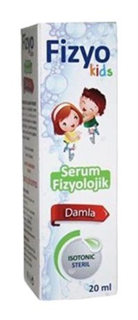 Fizyo Kids Sıvı Tekli Damla Serum Fizyoloji 20 ml