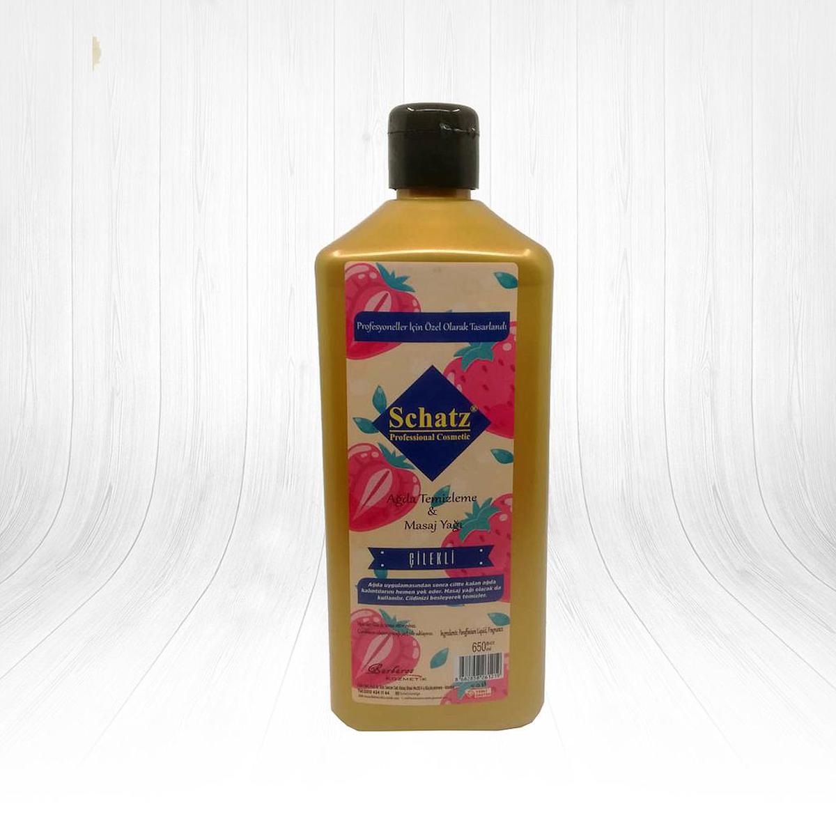 Schatz Çilekli Ağda Yağı 650 ml