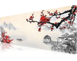 KlasseGear Cherry Blossom 90x40 cm XXL Gaming Mousepad Çok Renkli