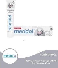 Meridol Diş Eti Bakımı & Gentle White Diş Macunu 75 ml YENİ FORMÜL