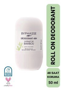 Byphasse Bamboo Extract Pudrasız Roll-On Unisex Deodorant 50 ml