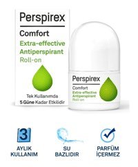 Perspirex Comfort Pudrasız Ter Önleyici Antiperspirant Roll-On Unisex Deodorant 5 ml