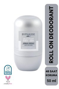 Byphasse Urban Swing Pudrasız Ter Önleyici Roll-On Erkek Deodorant 50 ml