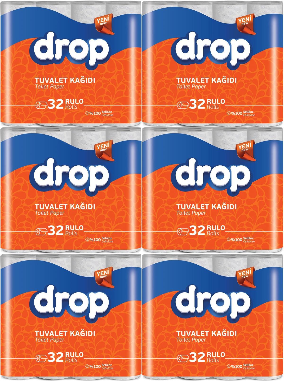 Drop Classic 2 Katlı 6x32'li Tuvalet Kağıdı