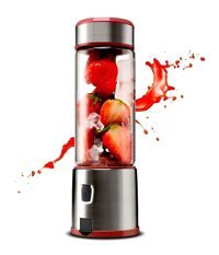 Hometech Cook Eat 450 ml Cam Hazneli Çift Bıçaklı Küçük Smoothie Blender Inox