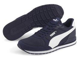 Puma ST Runner V3 Mesh Unisex Ayakkabı 384640-02 Ortopedik Bağcıklı Unisex Günlük Ayakkabı Lacivert