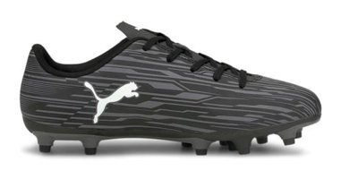 Puma Rapido III FG AG Youth 106576-02 Bağcıklı Çivili Krampon Siyah