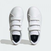 Adidas Advantage Court Lifestyle Hook-And-Loop IG2517 Cırtlı Erkek Çocuk Günlük Ayakkabı Beyaz