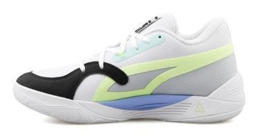 Puma Trc Blaze Court 376582-24 Bağcıklı Erkek Basketbol Ayakkabısı Beyaz